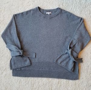 Madewell Tie Sleeve Sweater